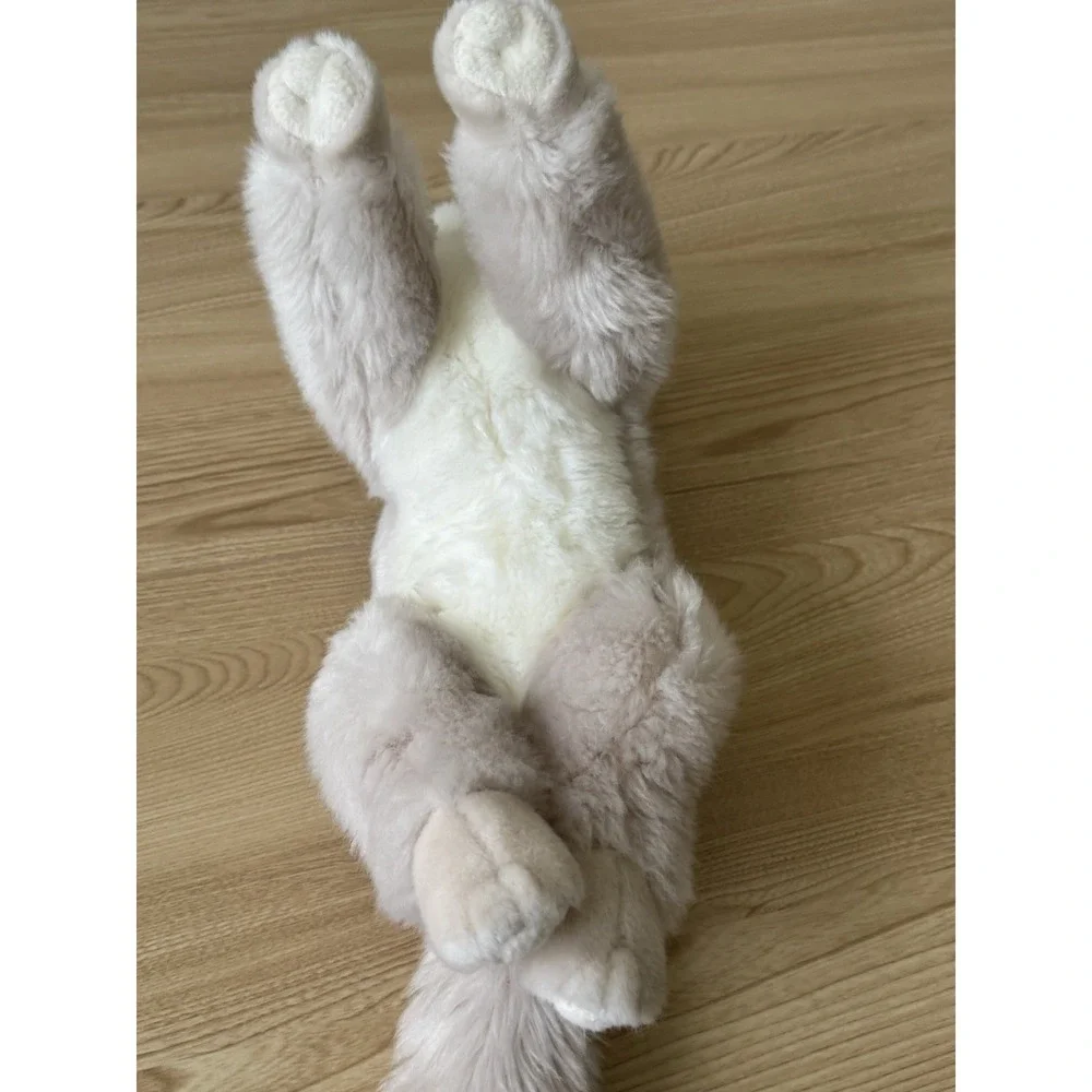 Realistic Blue Eyed Persian Cat Plush Fluffy Kitten Stuffed Animal‎ Toy